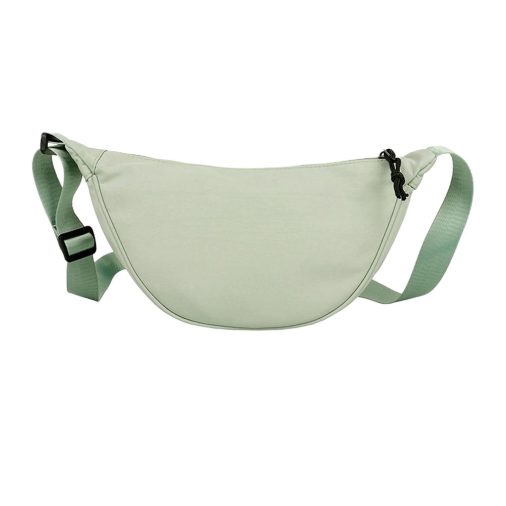 Gray Green Crossbody Bag Dumpling Bag Lightweight Small Shoulder Bag Underarm Ba